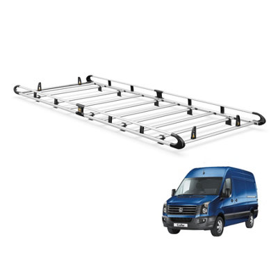 B&Q - Vw Crafter Roof Rack For (2006-2017) Lwb + High Roof  Ultirack+