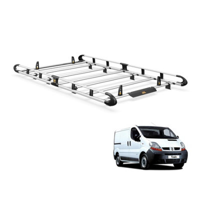 B&Q -  Renault Trafic Roof Rack For (2001-2014) (L1H1Tailgate) Van Ultirack+