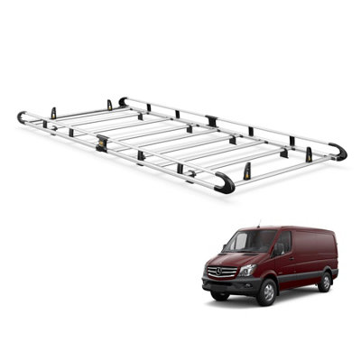 B&Q - Mercedes Sprinter Roof Rack For (2006-2018) L2H1  Ultirack+