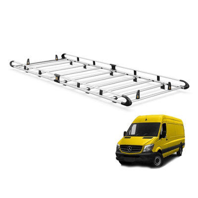 B&Q - Mercedes Sprinter Roof Rack For (2006-2018) L3H2  Ultirack+