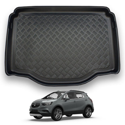 Nomad Vauxhall Mokka (2012-2019) Boot Liner Tailored Boot Mat Protector Waterproof Raised Edges Accessory Easy Install All-Weather from B&Q