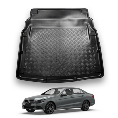 Nomad Mercedes E Class (2009-2016) (W212) Boot Liner (Saloon Models) Tailored Boot Mat Protector Waterproof Accessory from B&Q