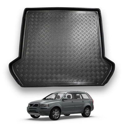 Nomad Volvo Xc90 (2002-2014) Boot Liner (S 5 7 Seat Models With 3Rd Row Folded) Tailored Boot Mat Protector Waterproof from B&Q