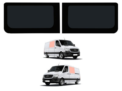 Van Demon Mercedes Sprinter (2006-2018) Fixed Side WindowsVan GlassCamperConversion from B&Q