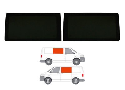Van Demon Vw Transporter (2003-2015) Fixed Side WindowsVan GlassCamperConversion from B&Q
