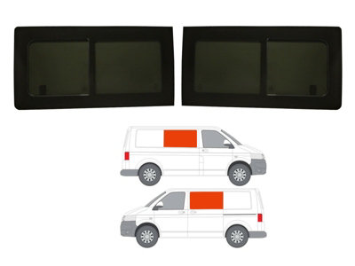 Van Demon Vw Transporter (2015-2022) Opening Side WindowsVan GlassCamperConversion from B&Q