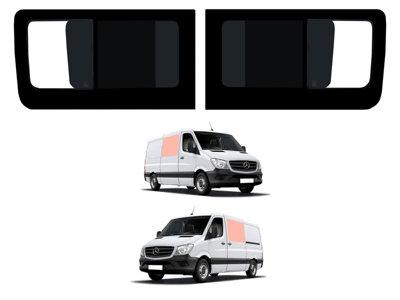 Van Demon Mercedes Sprinter (2006-2018) Opening Side WindowsVan GlassCamperKit from B&Q