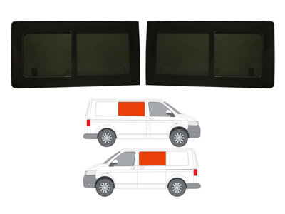 Van Demon Vw Transporter (2003-2015) Opening Side WindowsVan GlassCamperConversion from B&Q