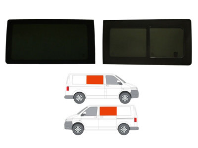 Van Demon Vw Transporter (2003-2015) Fixed PassengerOpening Driver Side Windows from B&Q