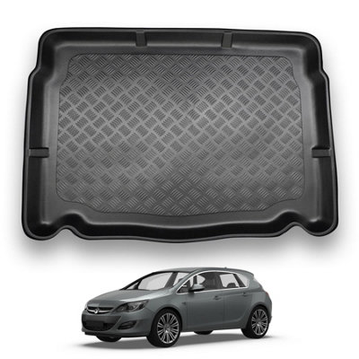Nomad Vauxhall Astra J (2010-2015) (Hatchback) Boot Liner (Lower Boot Position) Tailored Boot Mat Protector Waterproof Accessory from B&Q
