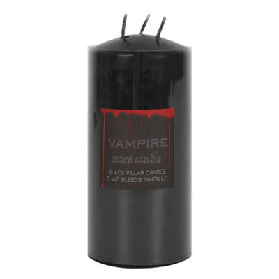 Something Different 15Cm Vampire Tears Pillar Candle from B&Q