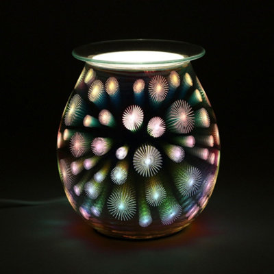 Something Different 3D Starburst Light Up Electric Oil Burner from B&Q