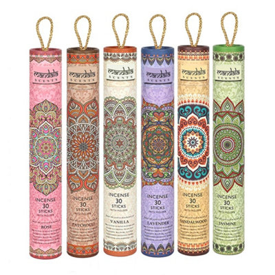Something Different Mandala Incense Sticks In Tube With Holder