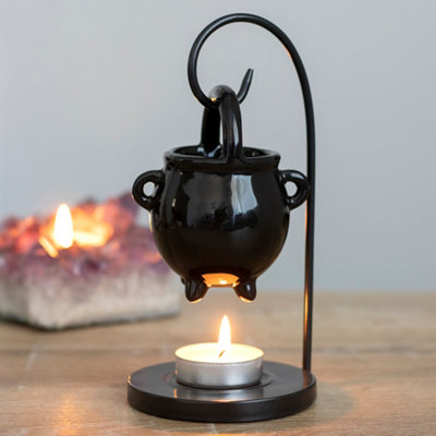 Kingsbury Gifts Hanging Cauldron Oil Burner - Black - Image 13