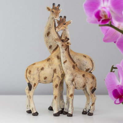 Giraffe Family Ornament With Sentiment On Packaging from B&Q