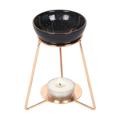 Something Different Purple Star Sign Oil Burner On Metal Base from B&Q