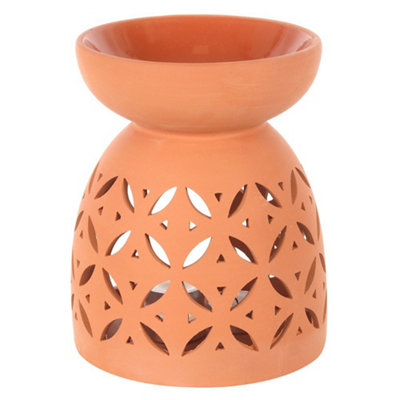  - Large Terracotta Indoor/outdoor Oil Burner