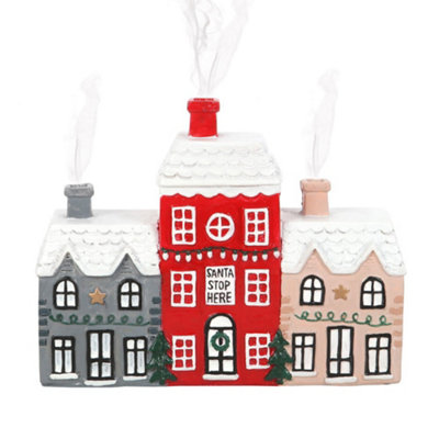 B&Q -  Christmas Village Incense Cone Holder