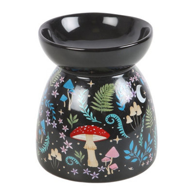 Ceramic Dark Forest Print Oil Burner from B&Q
