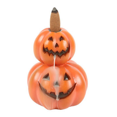  - Stacked Pumpkins Backflow Incense Burner