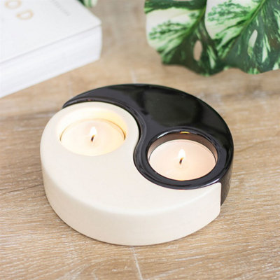Yin Yang Tealight Candle Holder from B&Q