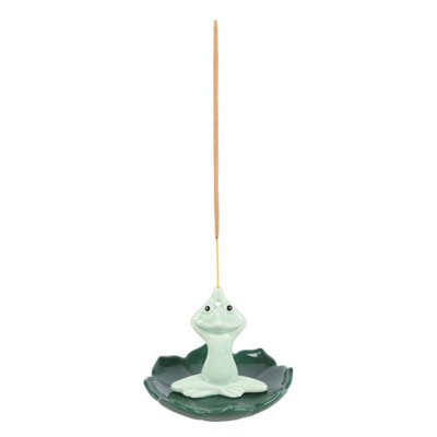  - Yoga Frog Incense Stick Holder