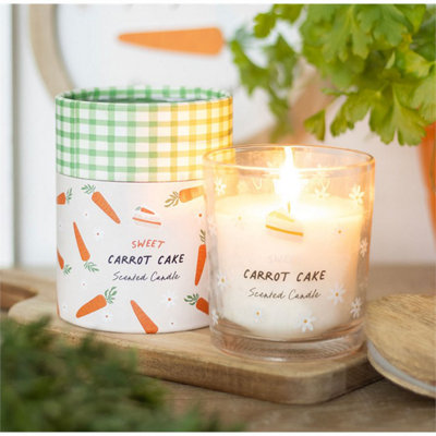 Sweet        Carrot        Cake        Candle from B&Q