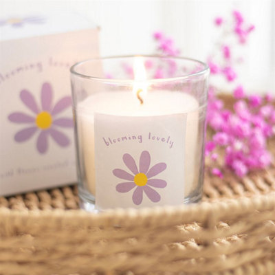 Blooming Lovely Daisy Wildflower Candle from B&Q