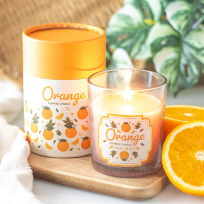 Kingsbury Gifts Orange Scented Candle - Image 4