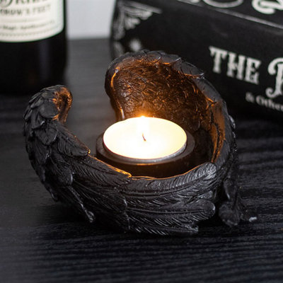 Something Different Raven Wings Tealight Candle Holder from B&Q