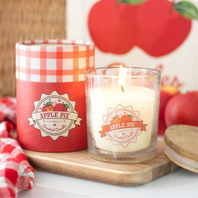  - Apple Pie Scented Candle Home Decorative