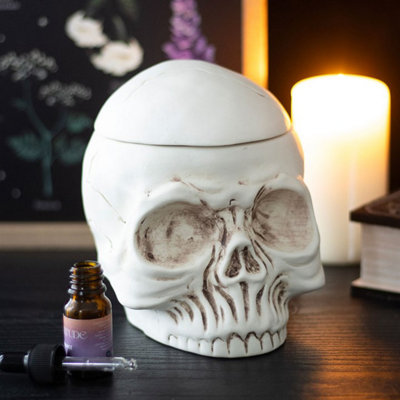 Something Different Weathered Skull Oil Burner And Wax Warmer from B&Q