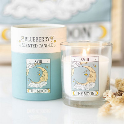 The Moon Vintage Tarot Vanilla Candle from B&Q