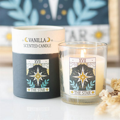  - The Star Vintage Tarot Blueberry Candle