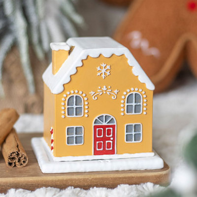 Candy Cane Gingerbread House Incense Cone Holder from B&Q
