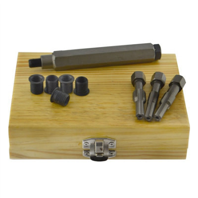 Ab Tools Glow Plug Cylinder Head Metric Thread Repair Restorer Tap Kit M8 X 1.0Mm