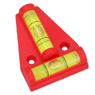 AB Tools Mini Spirit Level Leveller For Trailers Caravan Motor Home Work Benches 2 Way from B&Q