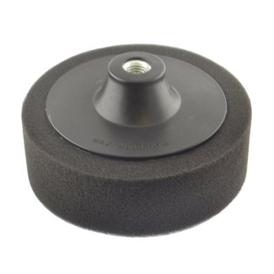 AB Tools 150mm M14 Thread Black Polishing Mop Sponge Buffing Wheel Polisher Sil329 from B&Q