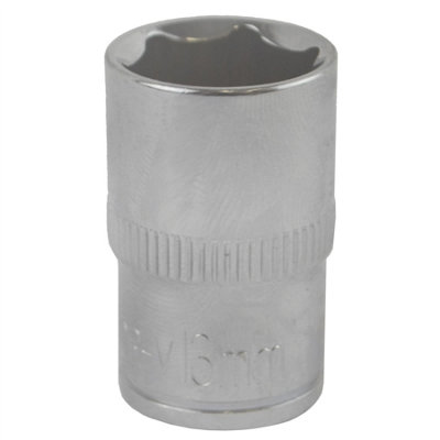 AB Tools 13mm 3/8" Drive Shallow Metric Socket Single Hex / 6 Sided Bergen from B&Q