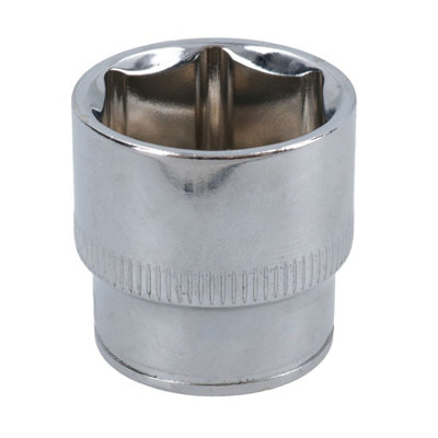 AB Tools 24mm 3/8" Drive Shallow Metric Socket Single Hex / 6 Sided Bergen from B&Q