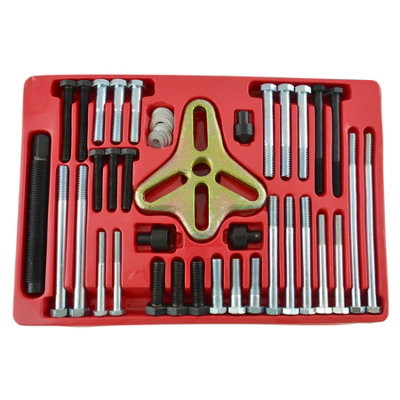 AB Tools 46Pc Harmonic Puller Set Crankshaft Balance Puller Gear Flywheels Steering Te822 from B&Q