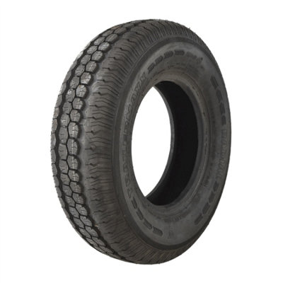 AB Tools 145 R10 Trailer Tyre Tire Only 84/82N Radial Tubeless 500Kg Max 8 Ply Trsp23 from B&Q