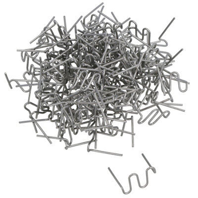 AB Tools Wave Hot Staples Pre Cut 0.8mm Plastic Stapler Repair Kits Welders 100Pk At329 from B&Q
