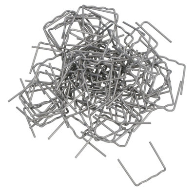 AB Tools Standard Flat Hot Staples 0.8mm Plastic Stapler Repair Kits Welders 100Pk At252 from B&Q