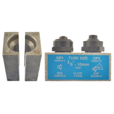 AB Tools 3/8" Sae Brake Pipe Flaring Flare Tool Punch And Die Single / Double Fl05 from B&Q