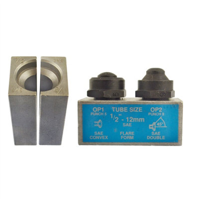 AB Tools 1/2" Sae Brake Pipe Flaring Flare Tool Punch And Die Single / Double Fl06 from B&Q
