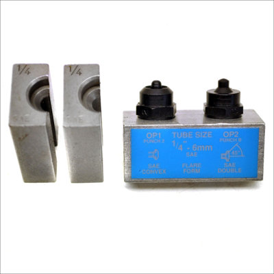 AB Tools 1/4" Sae Brake Pipe Flaring Flare Tool Punch And Die Single / Double Fl07 from B&Q