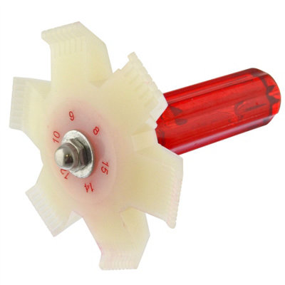 AB Tools Condenser Radiator Fin Straightener Comb Cleaner Tool Intercooler Oil Cooler from B&Q