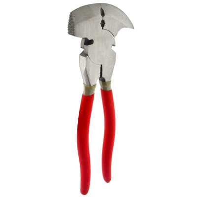AB Tools Fencing Pliers Staple Remover Removal Tool Clamp Pincer 10" / 250mm Hammer from B&Q