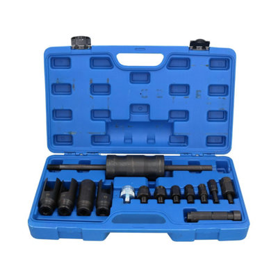 AB Tools 14Pc Diesel Injection Injectors Puller Common Rail Adaptor from B&Q
